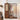 Stylish Brown Rattan wardrobe closet with Elegant Ash Wood Finish tzm - 526MUTUKISPACE
