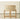 Stylish Natural Oak Wood Coffee Table with Rattan Accents tzm - 528MUTUKISPACE