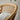Elegant Rattan Chair with Natural Wood Finish and Plush Cotton - Ramie Cushion tzm - 530MUTUKISPACE