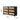 Sleek Black Ash Wood Cabinet with Natural Rattan Accents – Perfect Home Storage Solution tzm - 536MUTUKISPACE