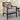 Modern Multi - Tone Rattan & Ash Wood Chair with Cotton - Ramie Upholstery tzm - 541MUTUKISPACE