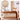 Luxurious Brown & Off - White Rattan Sofa with Ash Wood Frame and Silk Cotton - Ramie Fill tzm - 543MUTUKISPACE
