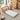 Elegant Off - White Faux Lambswool Sofabed with Natural Rattan and Ash Wood Accents tzm - 544MUTUKISPACE