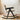 Stylish Black Ash Wood Chair with Natural Rattan Seat tzm - 547MUTUKISPACE