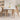 Modern White Wooden Dining Chair - Elegant Natural Rubber Wood Design ybn - 973MUTUKISPACE