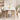 Modern White Wooden Dining Chair - Elegant Natural Rubber Wood Design ybn - 973MUTUKISPACE