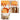 Vibrant Multi - Color Stool Collection: Off White, Black, Gray, Khaki, Dark Brown, Light Yellow, Orange, Green ym - 623MUTUKISPACE