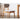 Dining Table Stylish Nordic Dining 5 - Piece Set Sintered Stone Top Foldable ysys - a1118 - DtableMUTUKISPACE