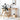 Dining Chair Solid Wood Frame Tweed Seat Luxury Feel ysys - a3123 - chairMUTUKISPACE