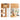 Low Table Drawers Wooden Center Table Stylish Storage with 4 Tiers Natural Compact Solid Table Nordic Finished Desk Storage Simple Living Alone Popular ysys - a4071 - CtableMUTUKISPACE