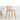 Set of 2 Dining Chairs Simple Nordic Stylish Brown High Back Natural Chair Kitchen Chair Wooden Chair Interior Living Dining Table ysys - b3121 - chairMUTUKISPACE