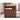 Night table Side table Tempered glass Top plate 2 drawers Walnut solid material ysys - b5026 - nightstandMUTUKISPACE