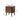 Night Table Side Table 1 Drawer Walnut Solid Wood ysys - b5027 - nightstandMUTUKISPACE