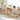 Desk Study Desk Computer Desk Storage Drawers Stylish Large Capacity Wooden Nordic Study Desk for 2 People with Chest ysys - b7163 - deskMUTUKISPACE