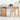 Desk Study Desk Computer Desk Storage Drawers Stylish Large Capacity Wooden Nordic Study Desk for 2 People with Chest ysys - b7163 - deskMUTUKISPACE