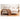 Bed Frame Bed Semi Double Nordic Stylish Width 59" 70.9" White Cute Natural Wood ysys - m7011 - bedMUTUKISPACE