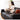 Modern Pine Techno Fabric Sofa in Sleek Black and White Design yw - 166MUTUKISPACE