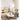 Modern Off White Black GFRP Coffee Table - Stylish & Durable Design yw - 178MUTUKISPACE