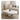 Modern Off White Black GFRP Coffee Table - Stylish & Durable Design yw - 178MUTUKISPACE