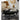 Elegant Black & Natural Wood Color Particle Board Coffee Table - Stylish & Functional yw - 179MUTUKISPACE