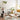 Elegant Black & Natural Wood Color Particle Board Coffee Table - Stylish & Functional yw - 179MUTUKISPACE
