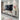Sleek Oak Cabinet with Glass Doors - Modern White Particle Board Design yw - 191MUTUKISPACE