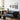 Modern Techno Fabric Sofa in Black, Light Brown, and White - Contemporary Elegant Design yw - 196MUTUKISPACE