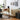 Modern Techno Fabric Sofa in Black, Light Brown, and White - Contemporary Elegant Design yw - 196MUTUKISPACE