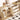 Chic Off White Makeup Vanity with Natural Wood Finish & Particle Board Construction yw - 200MUTUKISPACE