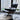 Stylish Black PU Leather chair for Modern living room yw - 204MUTUKISPACE