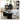 Sleek & Modern Black Wood Coffee Table - Perfect for Your Contemporary Living Room Decor yw - 210MUTUKISPACE