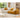 Off White and Yellow Techno Fabric Sofa with Black Accents - Modern Design for Stylish Living yw - 214MUTUKISPACE
