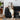 Modern Sofa with Black Faux Lambswool and White Pine Frame yw - 218MUTUKISPACE
