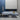 Stylish Light Blue & Black Techno Fabric Sofa with Pine Velvet Finish yw - 220MUTUKISPACE