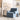 Stylish Light Blue Gray Flannel chair with Sturdy Pine Frame - Perfect for Modern Living Rooms yw - 221MUTUKISPACE