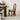 Stylish Black and Brown Wood Chair with Comfortable Flannel Upholstery yw - 222MUTUKISPACE
