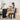 Stylish Black and Brown Wood Chair with Comfortable Flannel Upholstery yw - 222MUTUKISPACE
