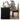 Stylish Black and Brown Wood Chair with Comfortable Flannel Upholstery yw - 222MUTUKISPACE