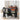 Stylish Black and Brown Wood Chair with Comfortable Flannel Upholstery yw - 222MUTUKISPACE