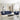 Luxurious Blue & White Pine Velvet Flannel Sofa - Perfect Blend of Style and Comfort yw - 225MUTUKISPACE