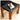 Luxurious Cowhide Leather Chair with Solid Rubberwood Frame - Black & Brown yw - 227MUTUKISPACE