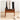 Luxurious Cowhide Leather Chair with Solid Rubberwood Frame - Black & Brown yw - 227MUTUKISPACE