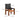 Luxurious Cowhide Leather Chair with Solid Rubberwood Frame - Black & Brown yw - 227MUTUKISPACE