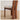 Cozy Faux Lambswool Chair - Elegant Black Brown Wood Design yw - 229MUTUKISPACE