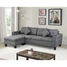 Sectional Sofa Set for Living Room with L Shape Chaise Lounge ,cup holder and Left or Right Hand Chaise Modern 4 SeatMUTUKISPACE