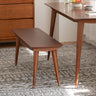 Solid Wood Bench Home Minimalist Modern Dining Room Table Bench Living Room Nordic Vintage mu - hdbcd - chairMUTUKISPACE