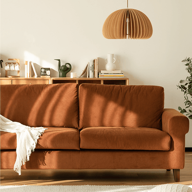 Sofa for 1 to 3 people Ottoman Solid wood frame xbjj - lzsf - sofaMUTUKISPACE