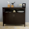 Kitchen Storage Sideboard And Buffet Server Cabinet - Brown ColorMUTUKISPACE