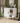 Sideboard Buffet Kitchen Storage Cabinet, Accent Cabinet with Solid Wood Feet for Decorated Doors, Dining Room, Hallway, Cupboard Console Table, Liquor / Accent Cabinet (White)MUTUKISPACE