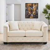 59" · 2-Seater · Beige